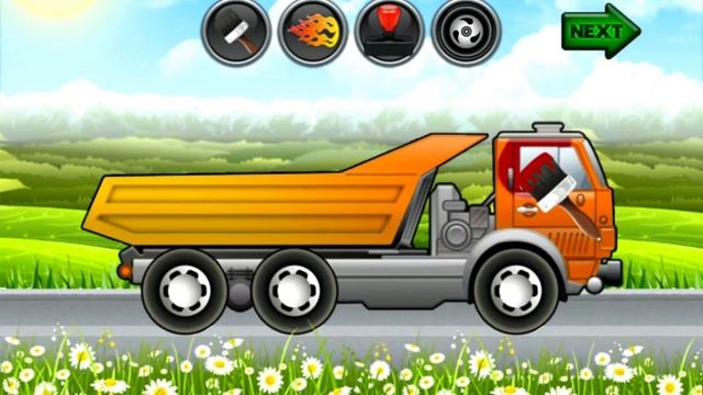 Машинки мультики. Мультфильм про мойку и раскраску
