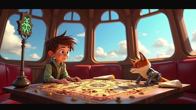 Полет на Дирижабле и Странное Загадочное послание