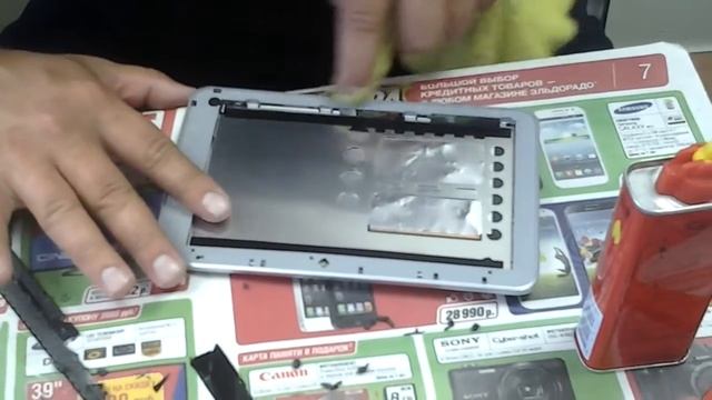 Acer Iconia B1 замена разбитого тачскрина