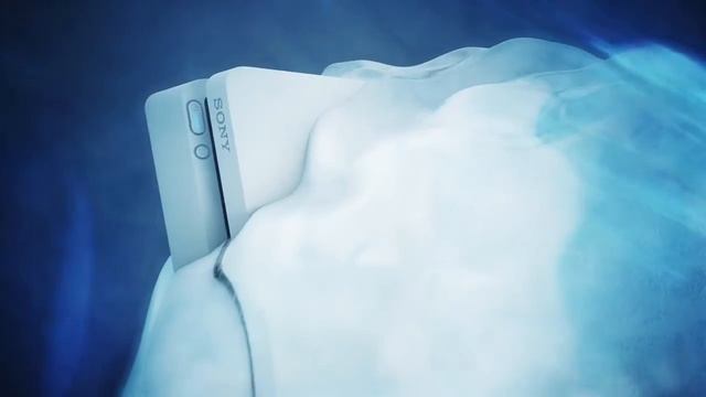 PlayStation 4 — консоль в расцветке «Белый ледник»