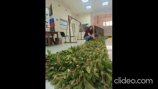 Патриотическая акция «Плету Победу»