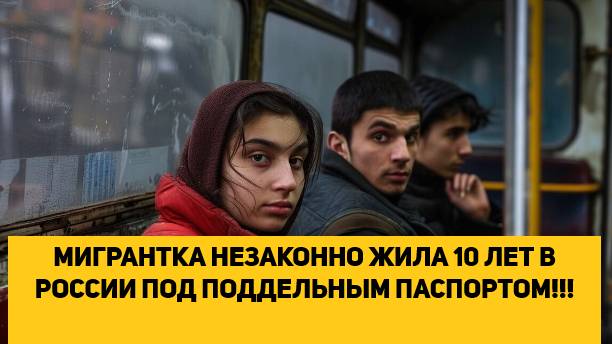 МИГРАНТКА НЕЗАКОННО ЖИЛА 10 ЛЕТ В РОССИИ ПОД ПОДДЕЛЬНЫМ ПАСПОРТОМ!!!