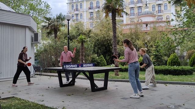 Турнир настольного тенниса в Ялте 26.05.2025