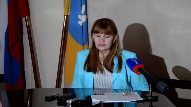 08-07-2015 Брифинг министра ЖКХ и энергетики РК Нелли Ткач?