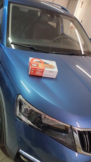 Skoda Kamiq - установили охранный комплекс StarLine E96, затонировали стекла