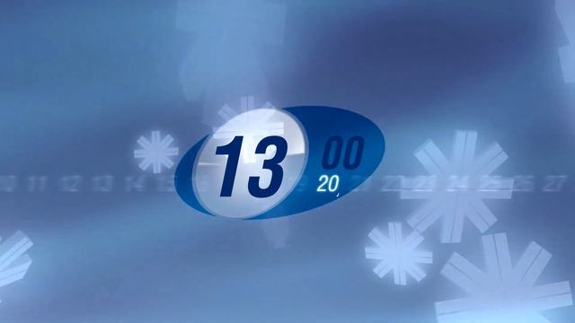Заставка - Новогодние Часы REN-TV 2002 HD