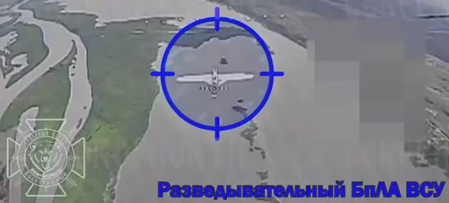 Хохлы просят наших не сбивать дрон
