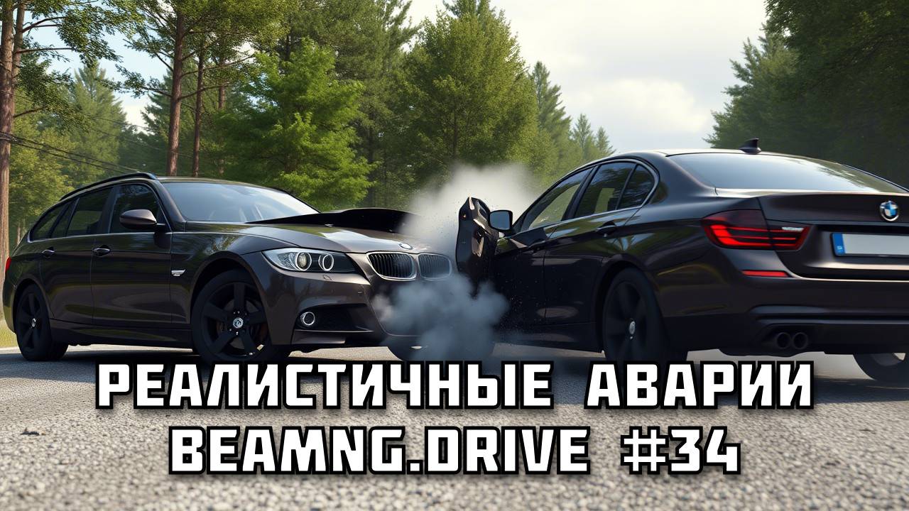 🚗 РЕАЛИСТИЧНЫЕ АВАРИИ в BeamNG.drive #34