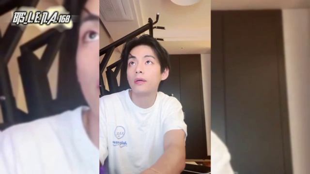 Эра блондина закончилась Тэхен на Weverse live10.06. 2023