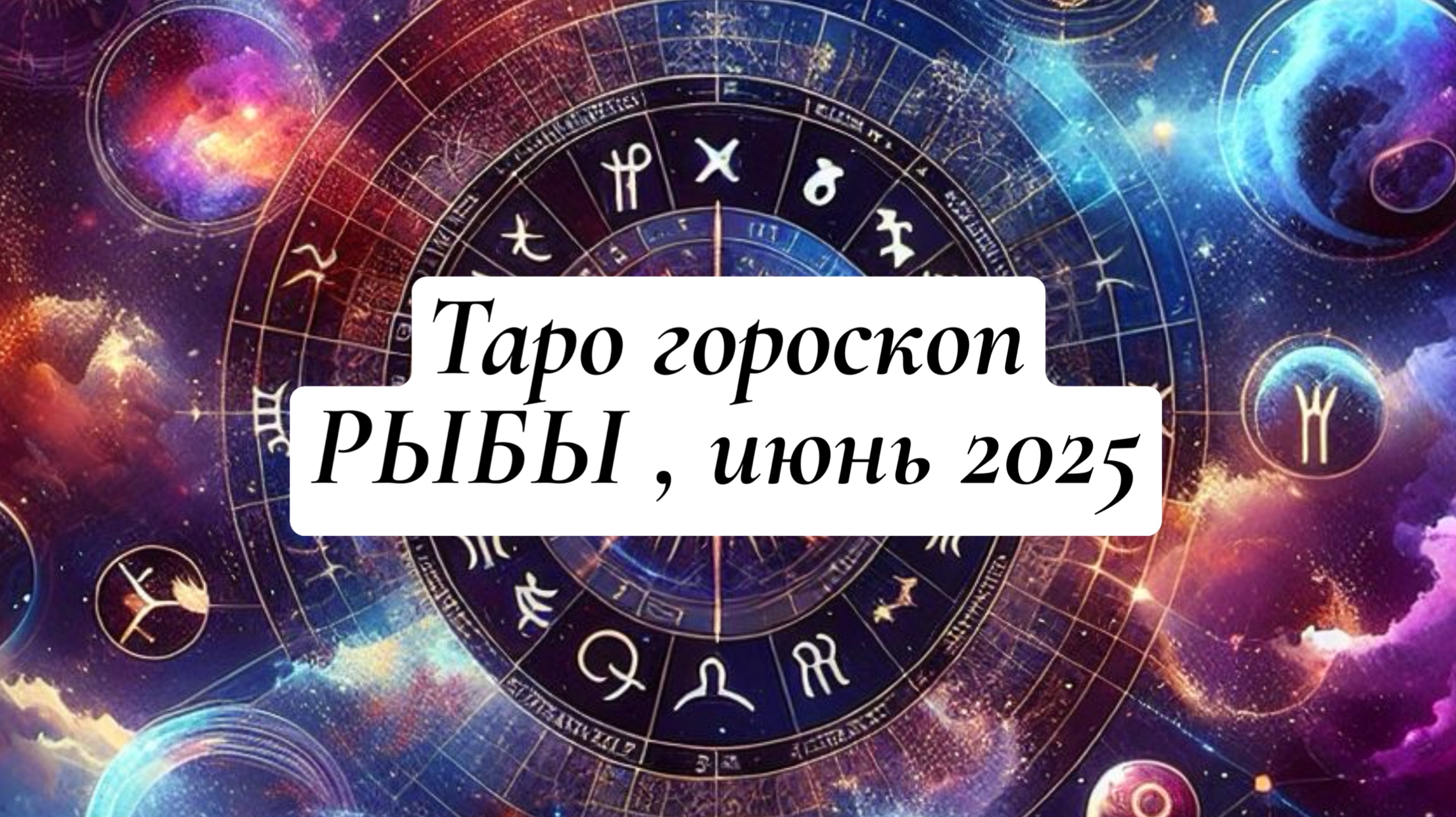 РЫБЫ ТАРО - ГОРОСКОП , ИЮНЬ 2025