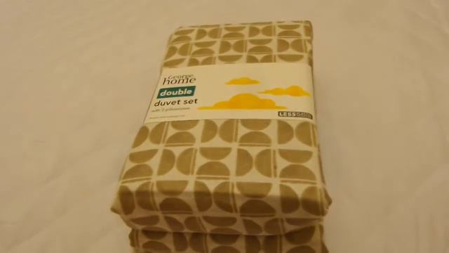 i George Home ASDA Double duvet set Пододеяльник и две наволочки buy in UK