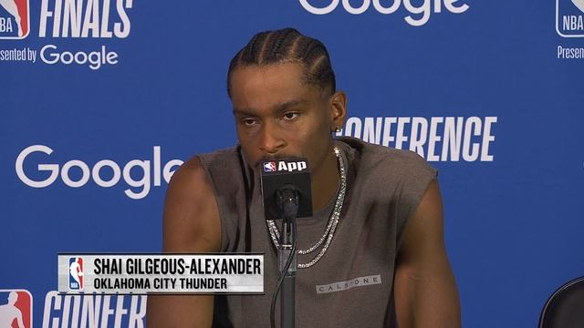 SGA Sounds Off After Thunder Take 3-1 Series Lead | May 26, 2025