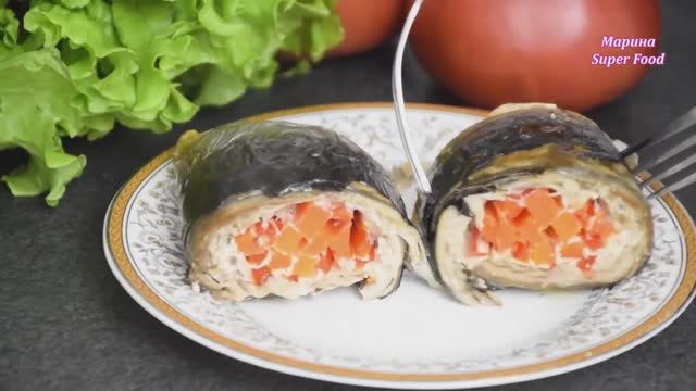 РУЛЕТ ИЗ РЫБЫ С НАЧИНКОЙ