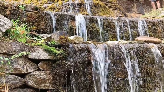 Горная река и водопады в Кабардино-Балкарии🔸