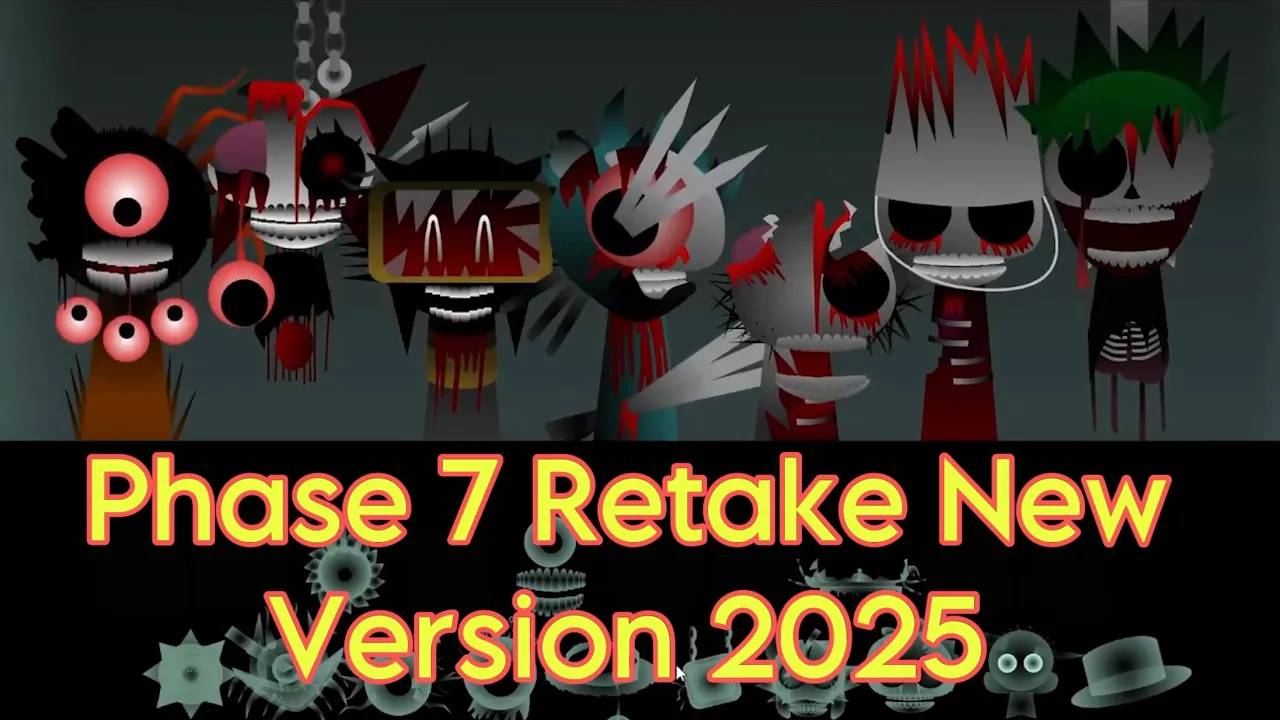 Incredibox Sprunki Phase 7 Retake New Version 2025