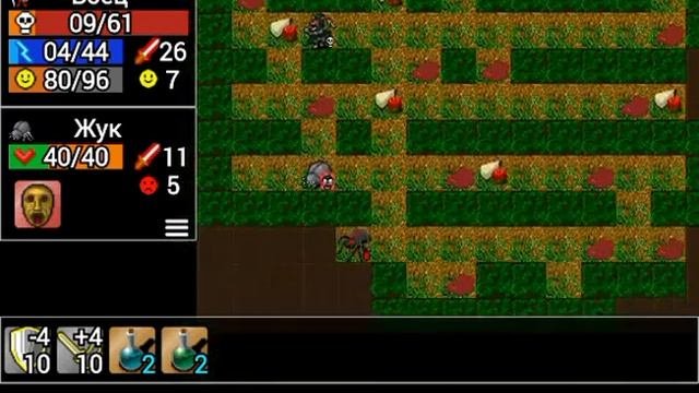 Dungeon Ascendance; проходим сложные подземелья; боец
