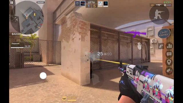 🌊КАТКА В НАПЫ ПРОТИВ ЗАДРОТОВ🧊 mi pad 6🩵 144 FPS🫧 4 НОЖА +