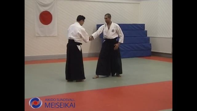 16 Aikido Ai Hanmi Kokyonage Shishiya Sensei Sandviken 2002