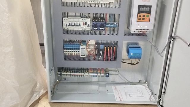 Шкаф управления бассейном. Ч.2