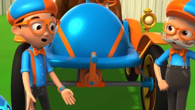 Блиппи (Blippi) - Первый автомобиль   Изучай этот мир вместе с Блиппи   Обучающие мультики для детей