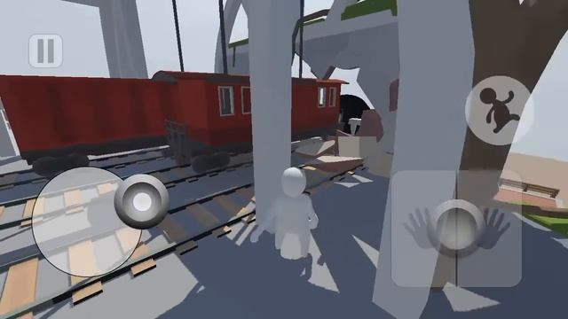 Human Fall Flat: Поезд, почти спидран