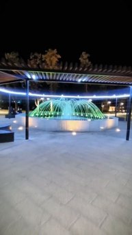 Фонтан в Луганске