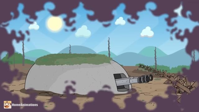 HomeAnimations – Мультики про танки  Осада бункера - Мультики про танки