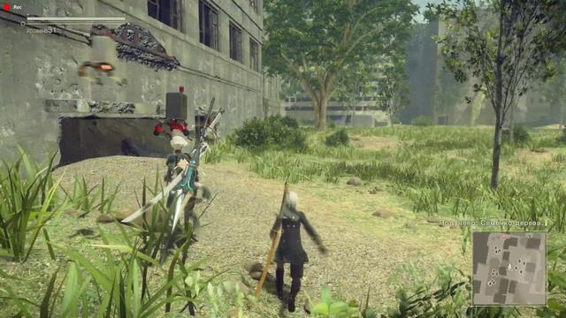 NieRAutomata ФАЙЛ 2  ЧАСТЬ 2  Перезапуск