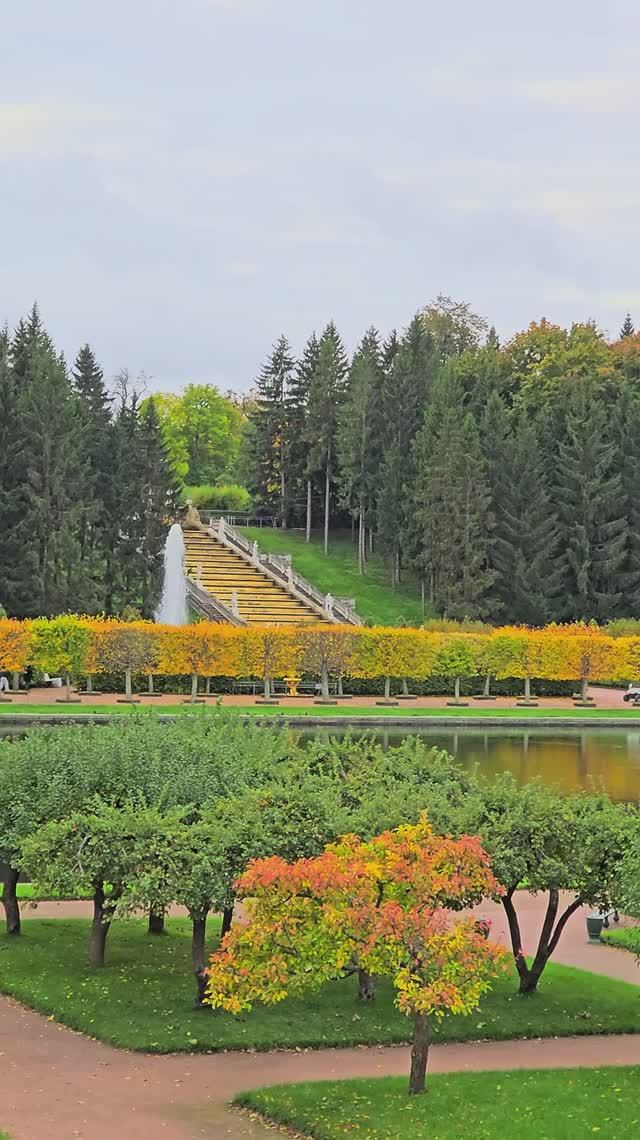 Петергоф, Нижний парк с фонтанами