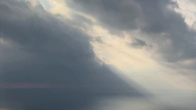 Побережье. Вечер. Вид с горы