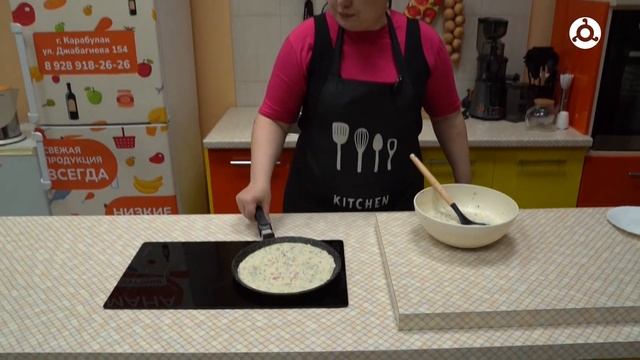 Утреннее меню. Готовим "Сытные блины"