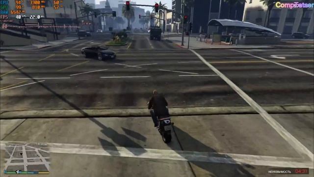 GTA 5 на i5 4440 GT 630 2G 8 GB DDR3 1x | Benchmark test