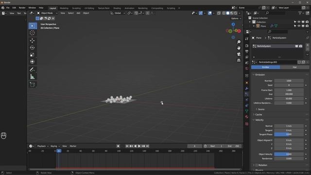 23 Particle Emitter Menu Overview