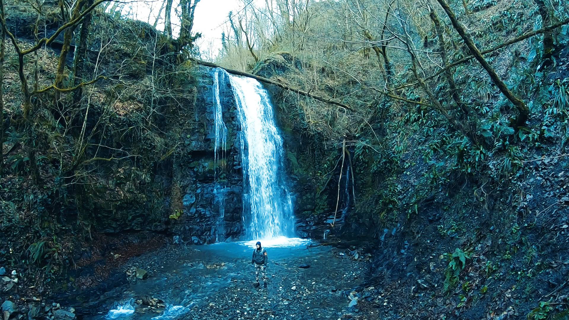 Сочи..Горы 42. Водопады Кутарки. Второй приток