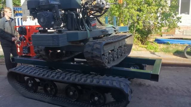Гусеничное шасси Корвет