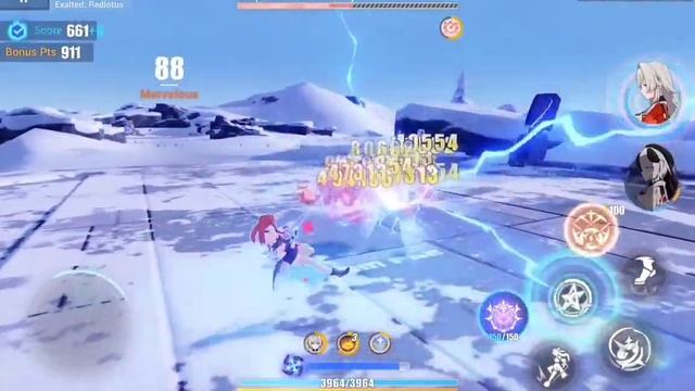 Honkai Impact 3rd 7.3 Новое Трио. RedLotus 472, 633 points. Подробный гайд!
