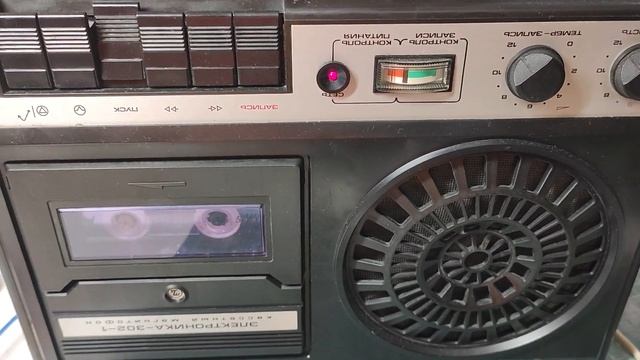 Тест и небольшое сравнение магнитофона Электроника 302