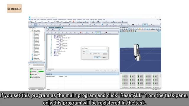 RCX340「Programming」#10 Robot Language ⑨