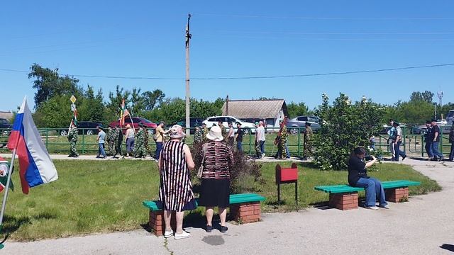 Торжественный митинг в День пограничника