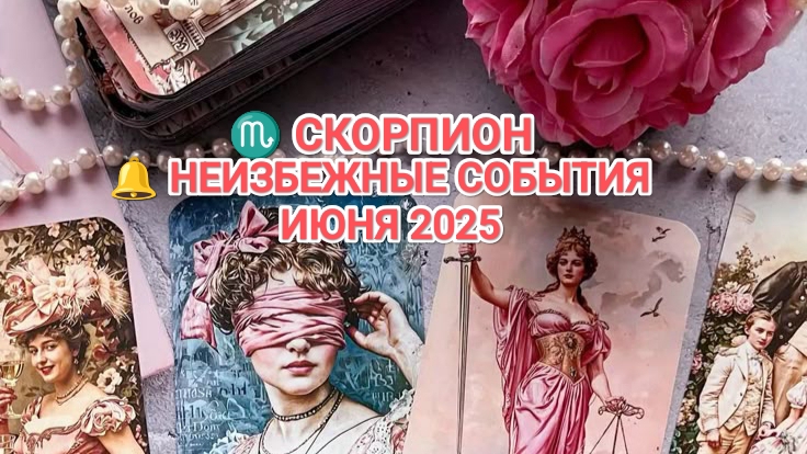 ♏ СКОРПИОН 🔔 КАКИЕ НЕИЗБЕЖНЫЕ СОБЫТИЯ ВАС ОЖИДАЮТ В ИЮНЕ 2025