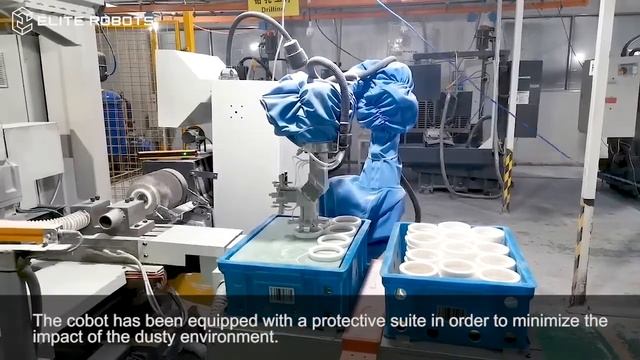 Elite Robots deployed in salt core production (сердечники автопром)