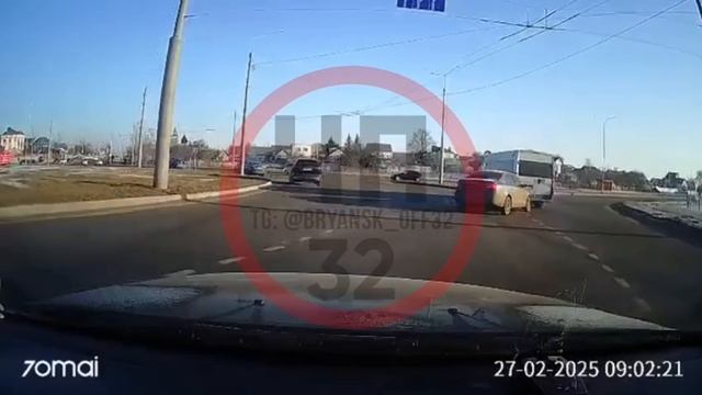ДТП в кольце Брянск 27.02.2025