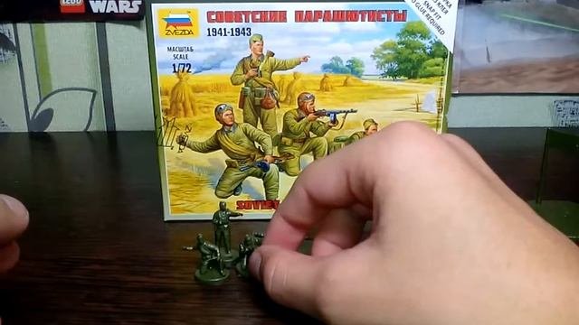Обзор моделей советских парашютистов