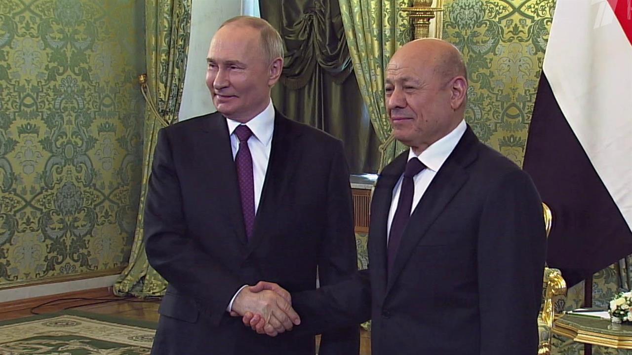 Владимир Путин пригласил лидера Йемена Рашада Мухаммеда Аль-Алими на саммит "Россия - Арабский мир"