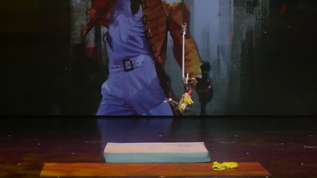 Баласян Карлина 6 лет. Воздушная гимнастика Freddie Mercury г. Сочи 2025г