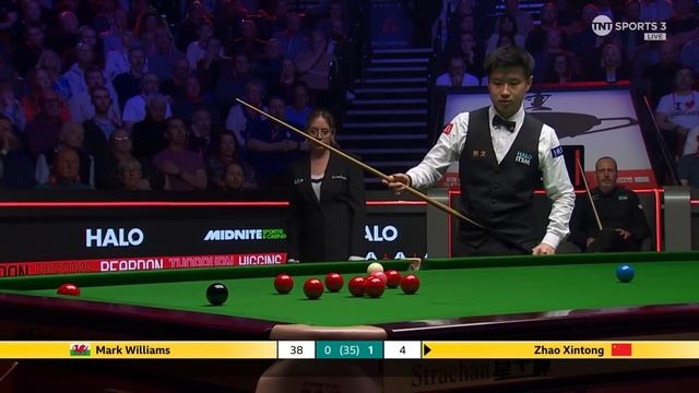 Zhao Xintong's FIRST CENTURY in Crucible Final  | 2025 Halo World Championship Final Highlights