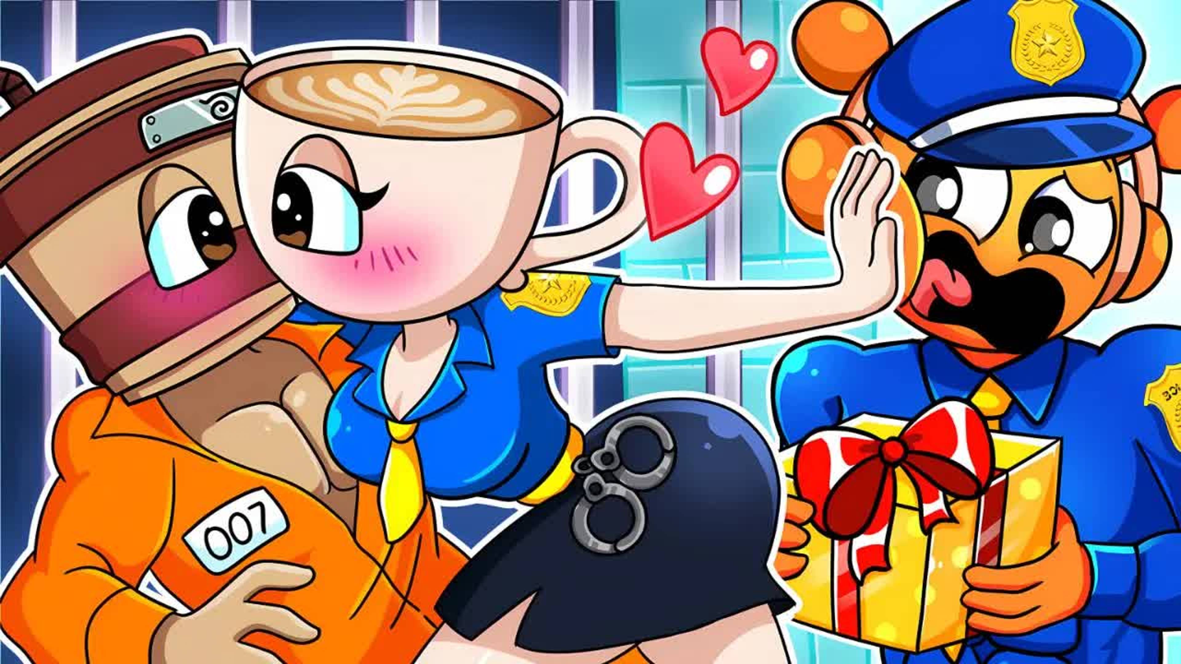 БАЛЕРИНА из ПОЛИЦИИ КАПУЧИНО Влюбляется | Анимационная игра Incredibox Sprunki