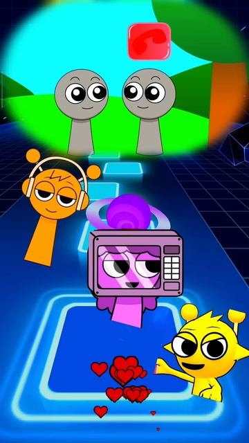 W4AJ9hTn8Jk - Sprunki ep92 Tiles Hop Incredibox Sprunki song cover #tileshopshorts #sprunki