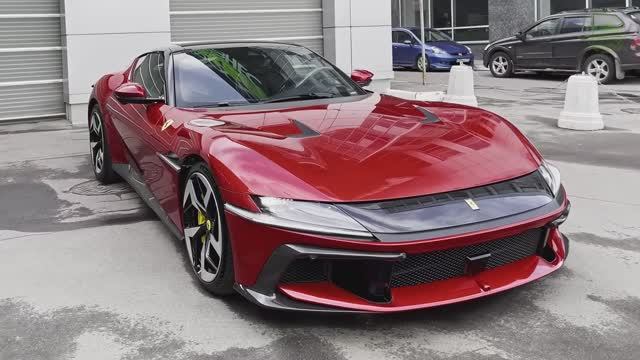 Ferrari 12 Cilindri 2025 - Интерьер и Экстерьер