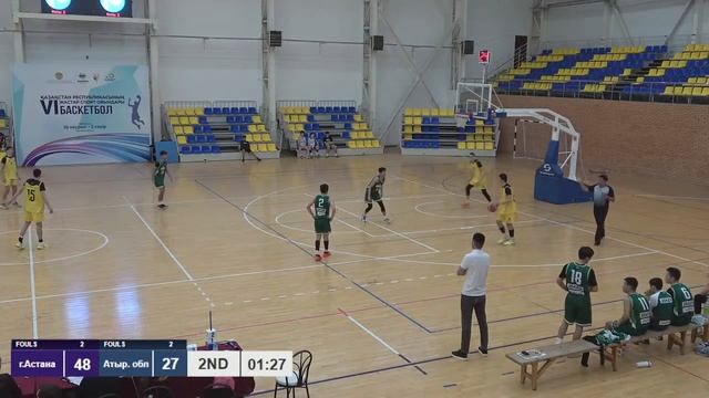 🏀VI Молодёжные Игры | Юноши | г.Астана - Атырауская обла